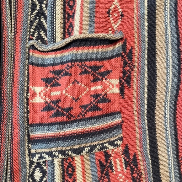 Chaps ladies Western Southwest medium sweater Vest - Picture 2 of 2